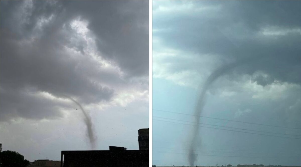 tornado puglia