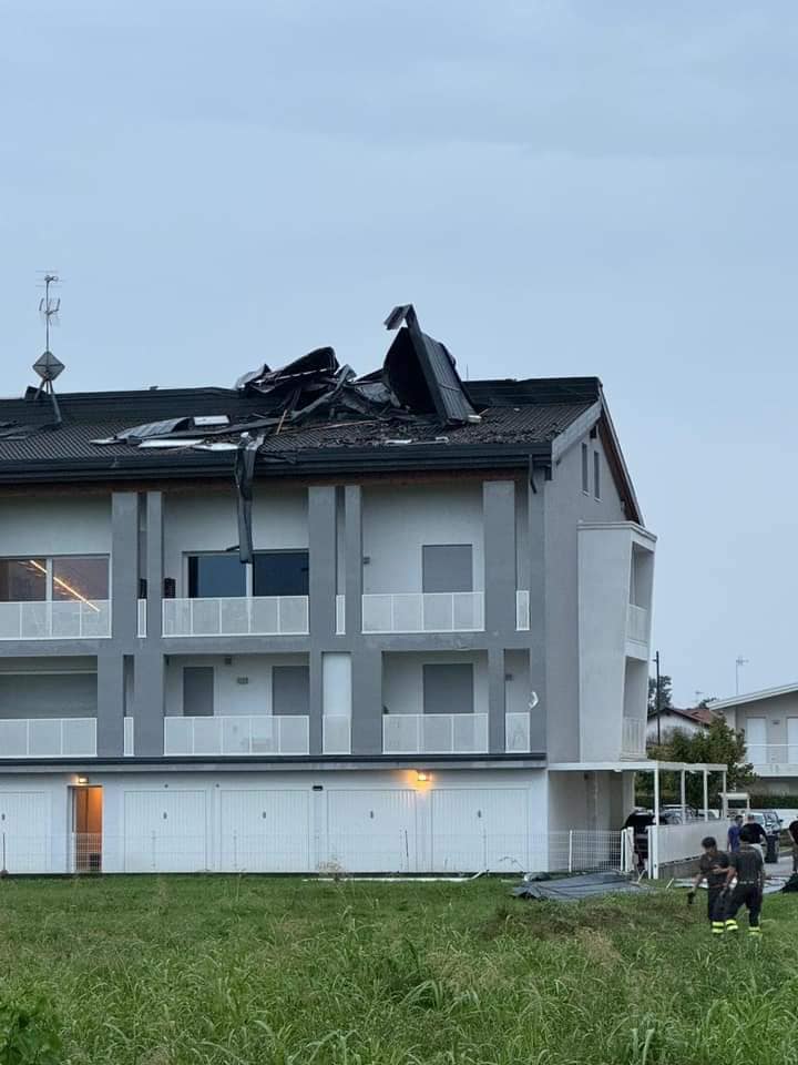 tornado salzano veneto