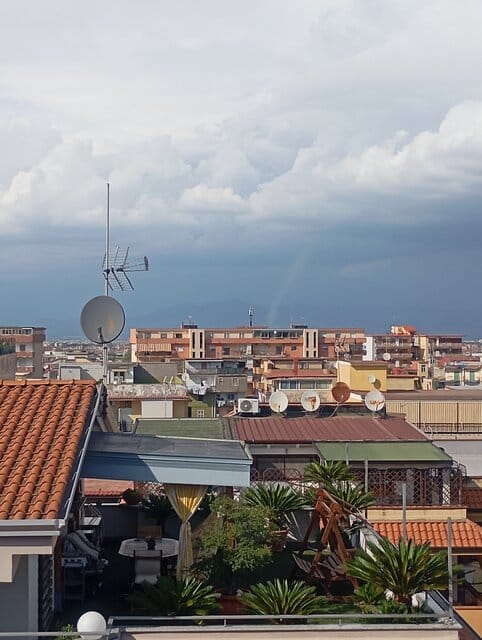 tornado teverola campania