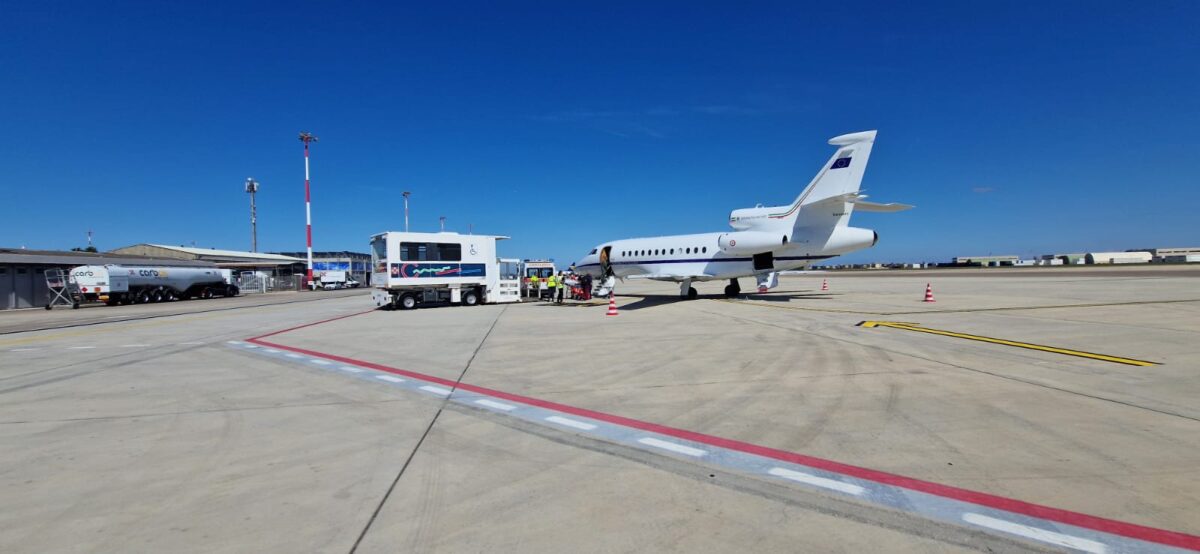 trasporto sanitario aeronautica militare