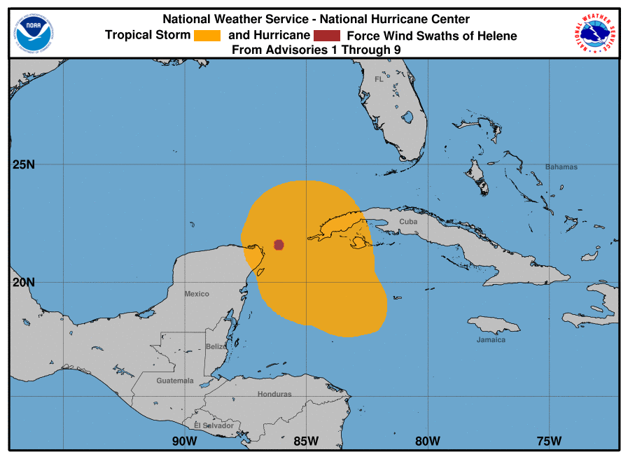 uragano helene