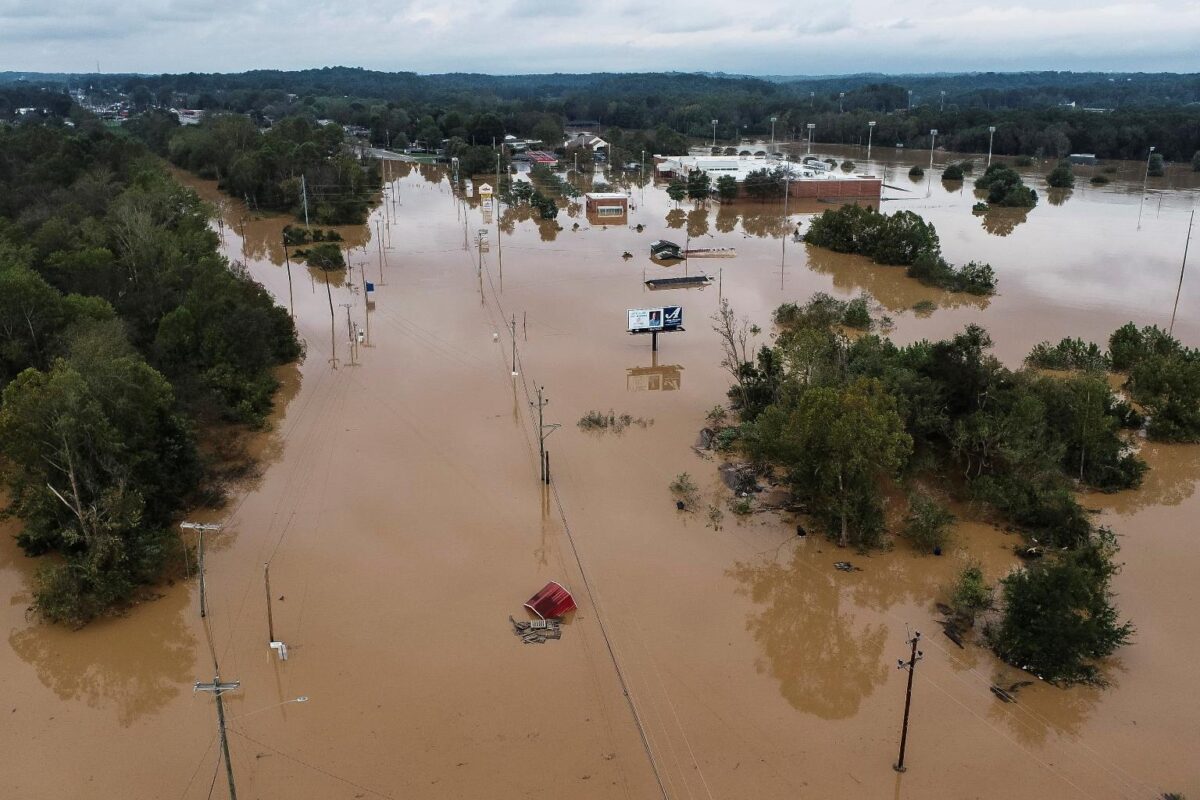 uragano helene danni usa