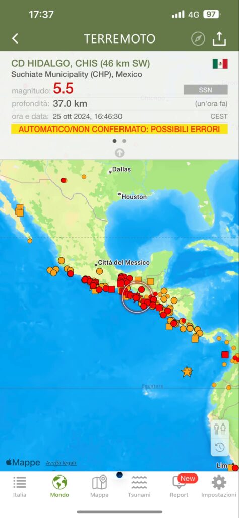 terremoto messico guatemala