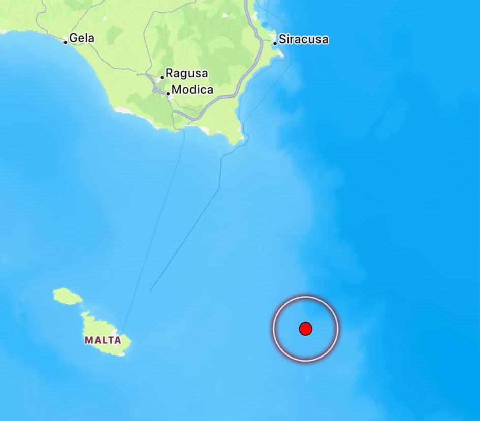 terremoto malta sicilia