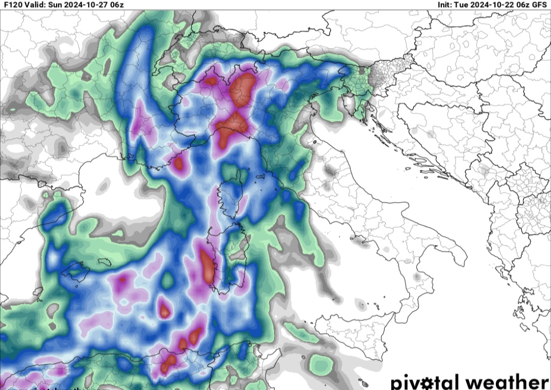 Allerta meteo nord Italia 