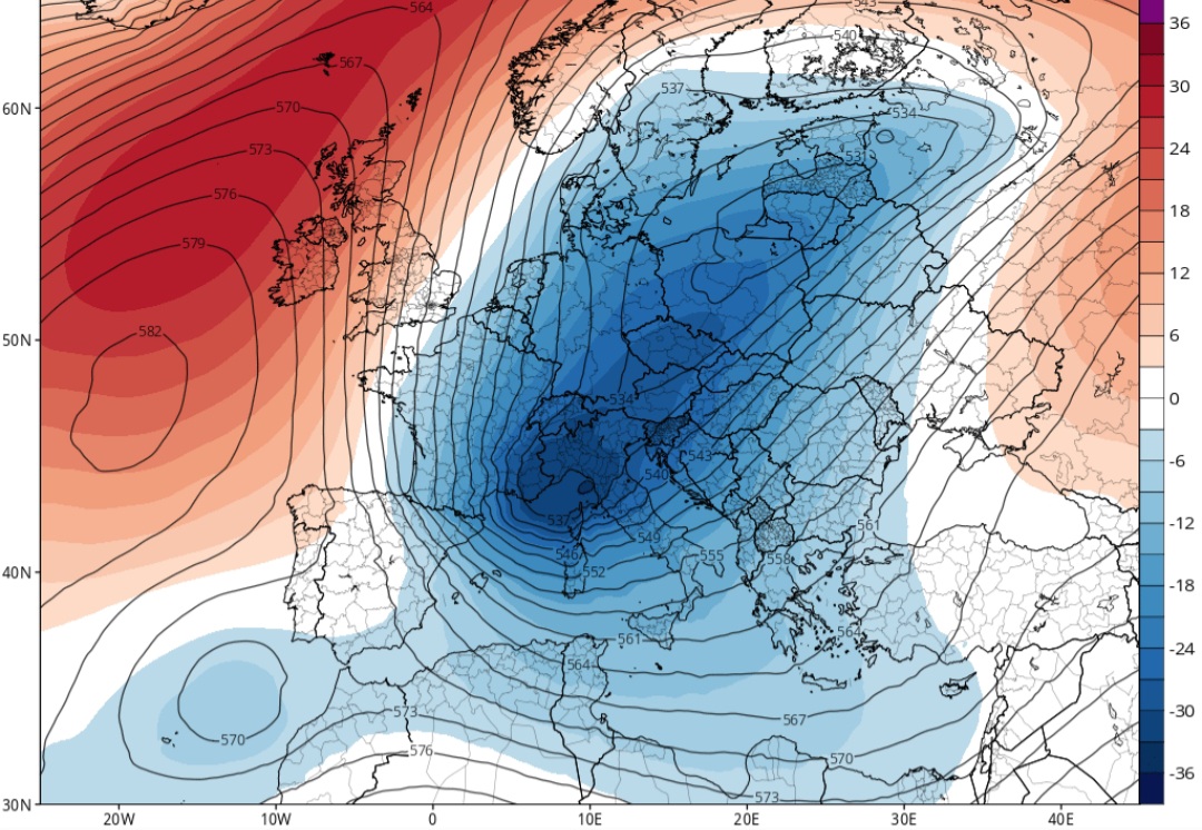 Allerta meteo ponte di Ognissanti