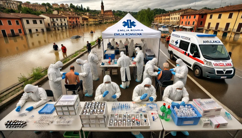 Alluvione Emilia Romagna vaccini