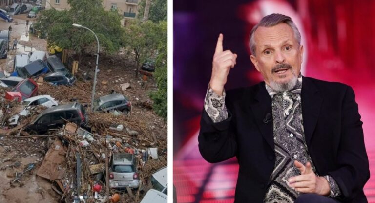 Alluvione Spagna Miguel Bosé