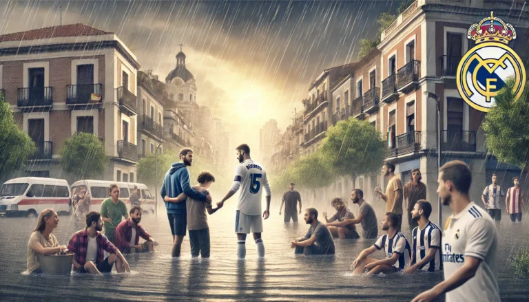 Alluvione Spagna Real Madrid