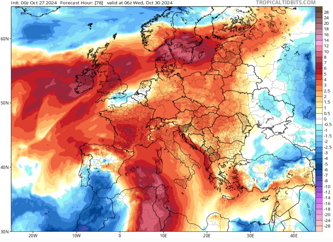 Temperature prossima settimana 