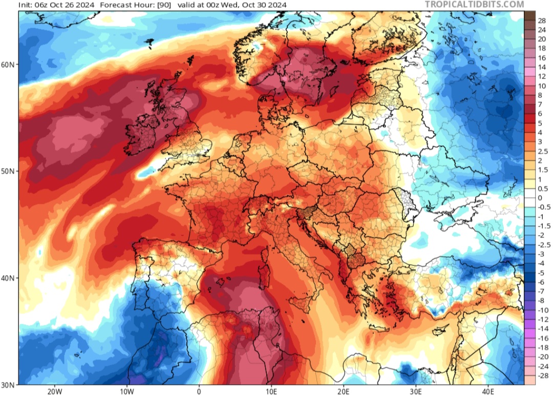 Caldo anomalo per Halloween 