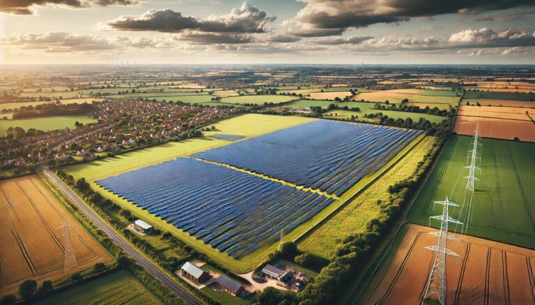 Cottam Solar Project parco solare energia rinnovabile