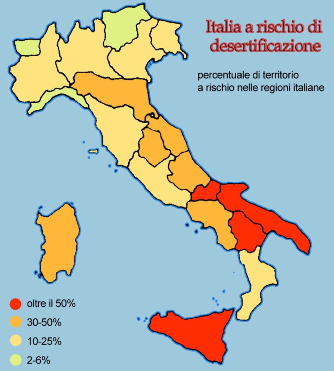 Rischio desertificazione 