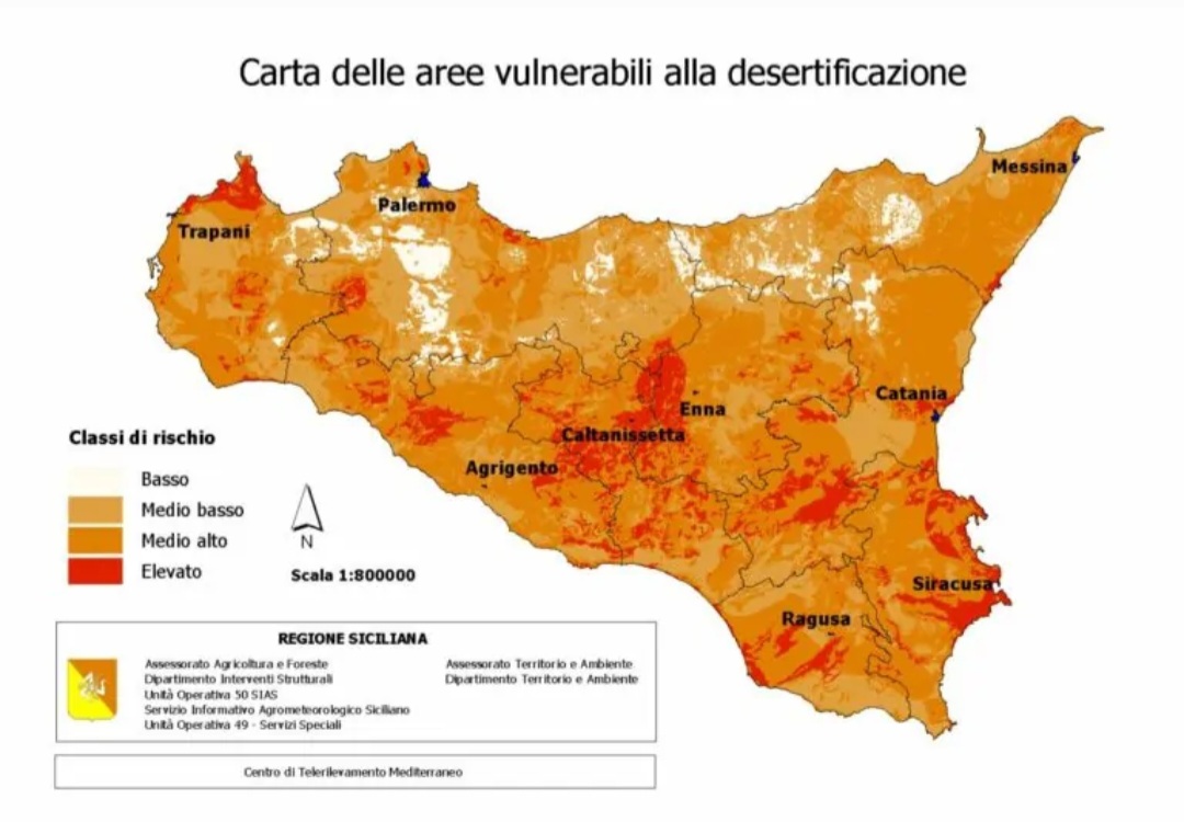 Desertificazione Sicilia 