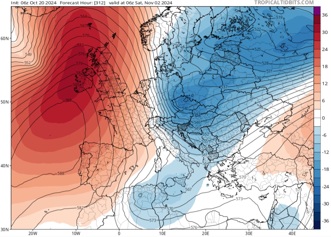 Gelo e neve in arrivo a novembre