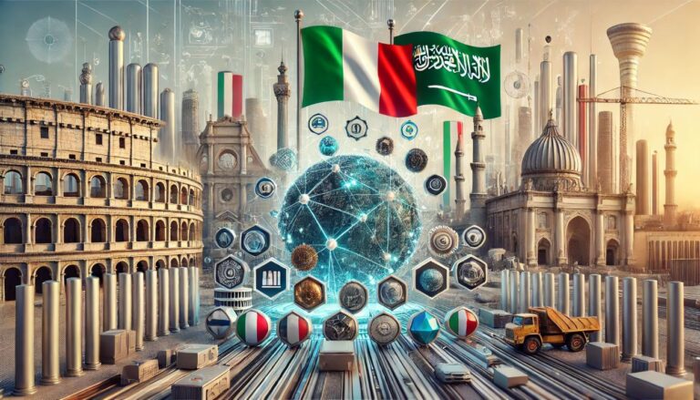 Italia Arabia Saudita materie prime