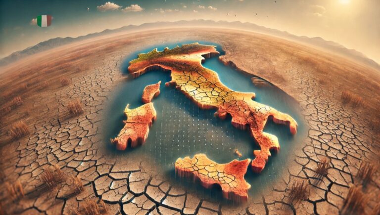 Italia a rischio desertificazione