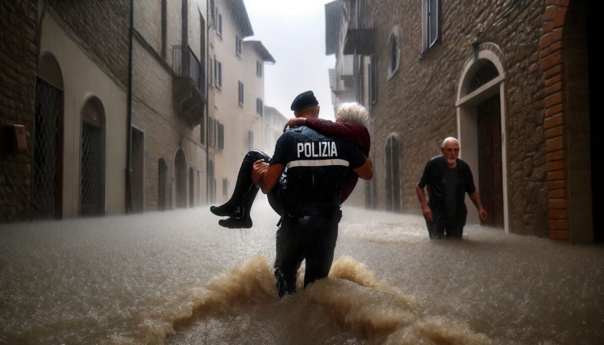 Maltempo Emilia Romagna salvati anziani