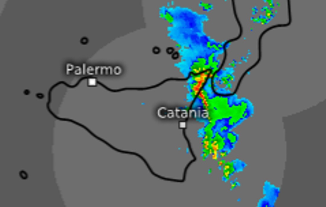 Precipitazioni Messina Radar meteo