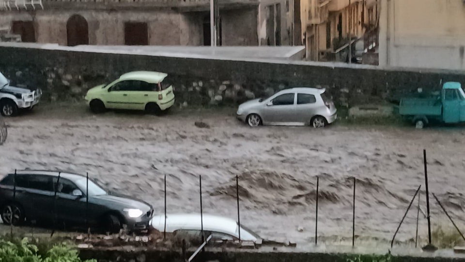 maltempo alluvione nel messinese