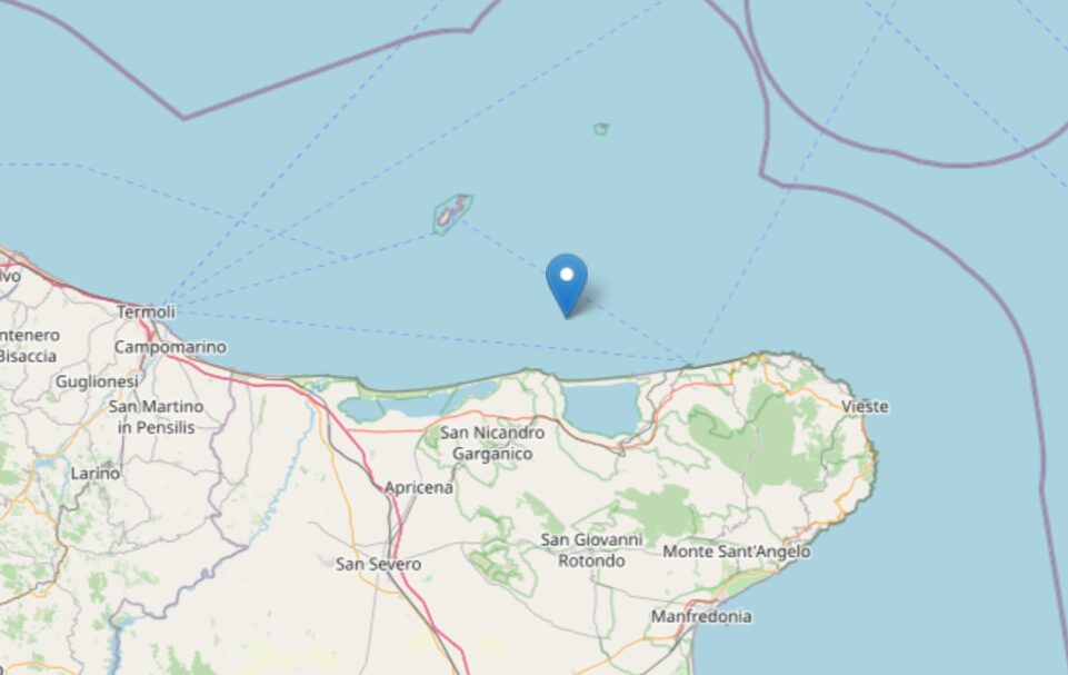 terremoto foggia Costa Garganica