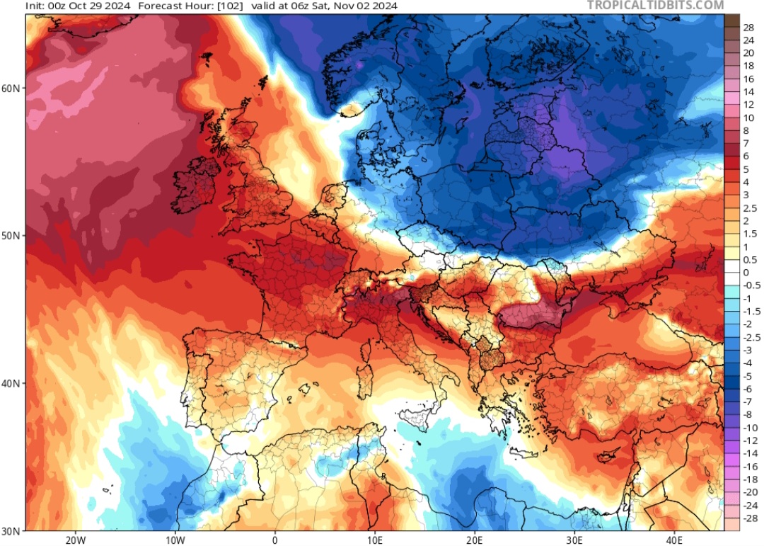 Caldo anomalo per il ponte di Ognissanti 