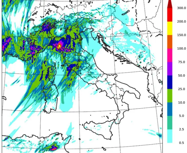 allerta meteo giovedì sera