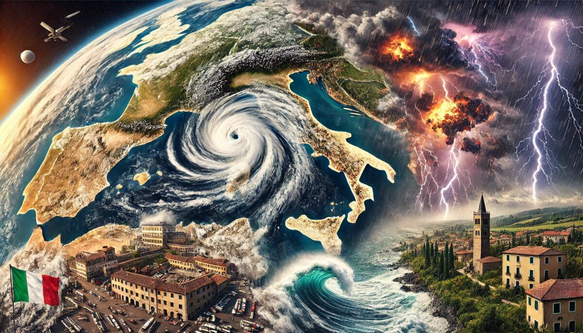 allerta meteo italia ciclone maltempo