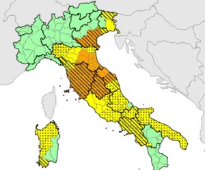 allerta meteo protezione civile 3 ottobre