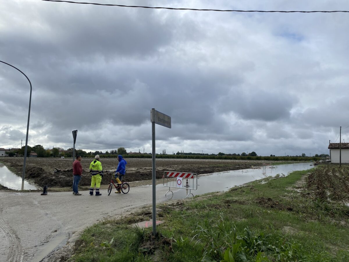 alluvione bagnacavallo traversara ravenna emilia romagna