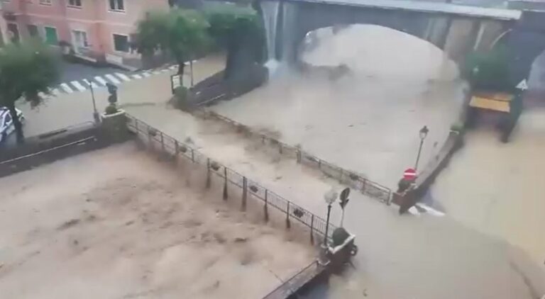 alluvione sori liguria