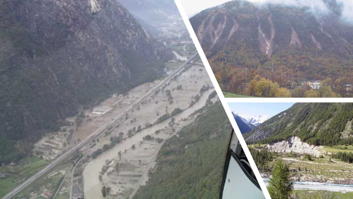 alluvione valle d'aosta ottobre 2000