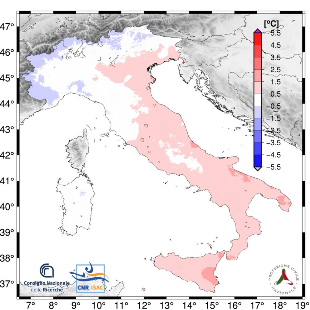 anomalie termiche settembre 2024