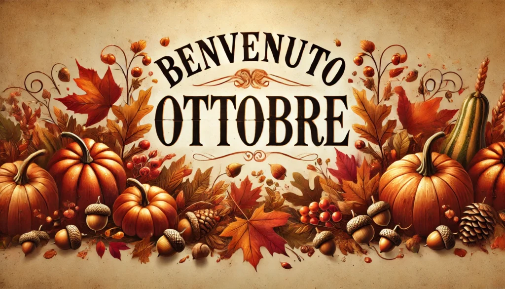 buongiorno buon ottobre