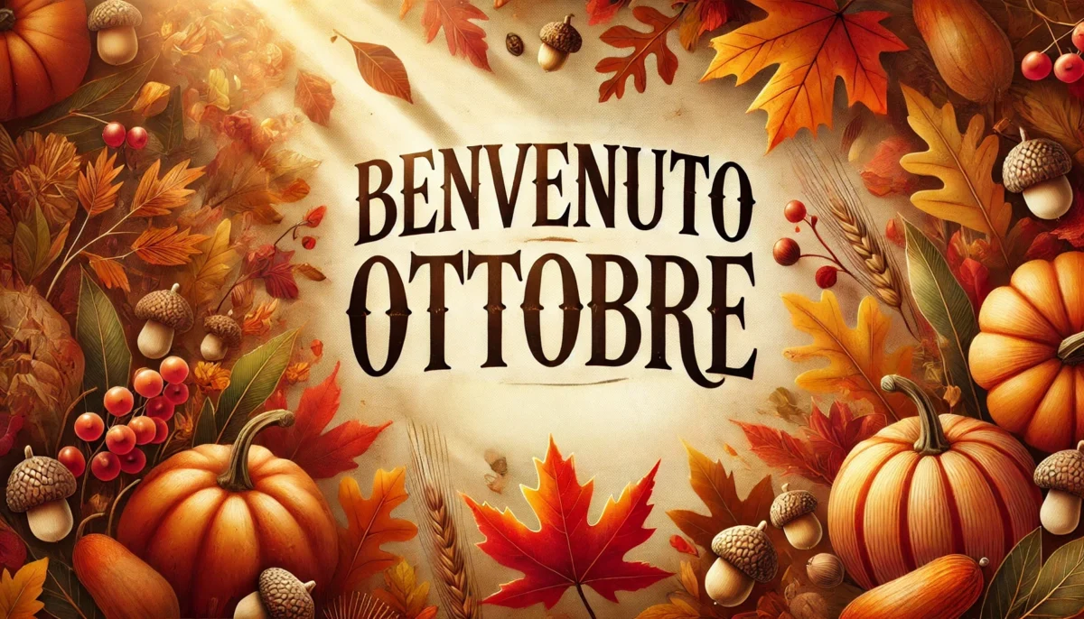 buongiorno buon ottobre