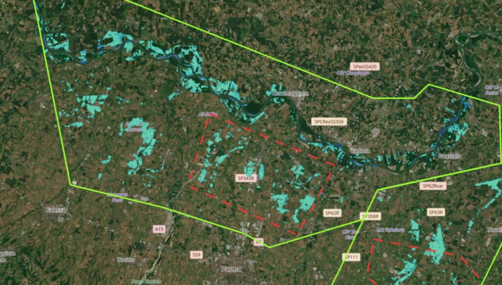 copernicus alluvione emilia romagna