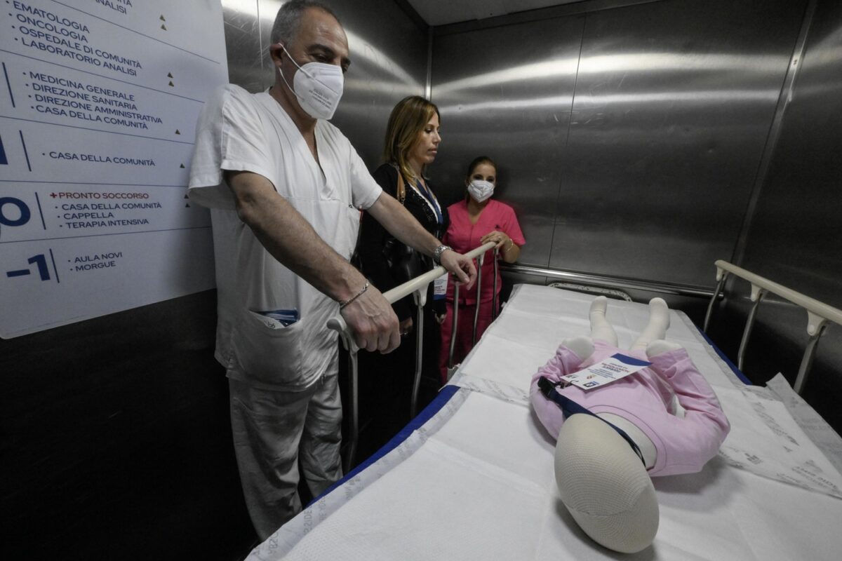 esercitazione campi flegrei ospedale napoli