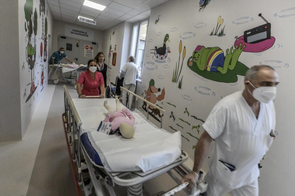 esercitazione campi flegrei ospedale napoli