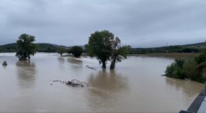 esondazione fiume cecina toscana