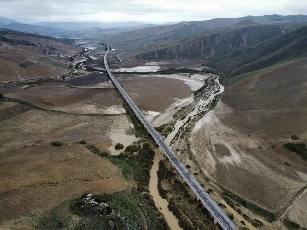 fiume salso alluvione 19 ottobre 2024