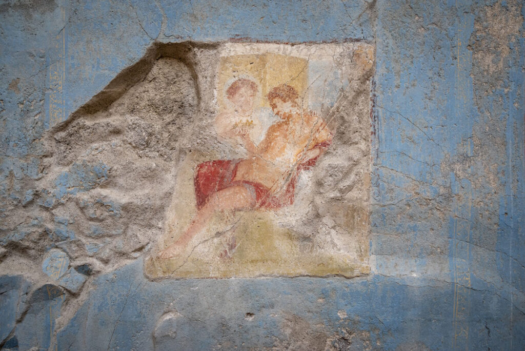 foto arte decorazioni case pompei