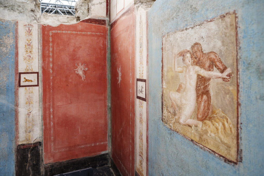 foto arte decorazioni case pompei