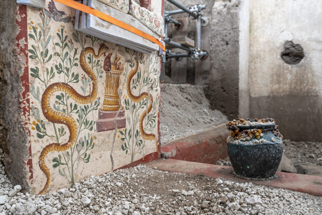 foto arte decorazioni case pompei