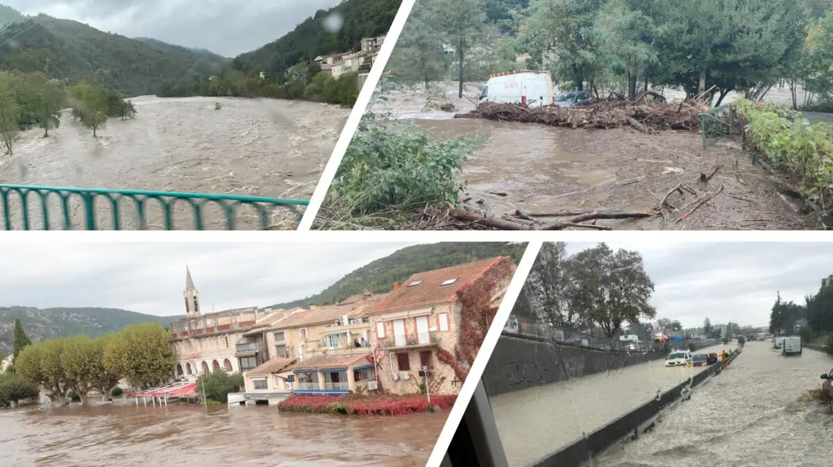 francia alluvioni Ardèche maltempo