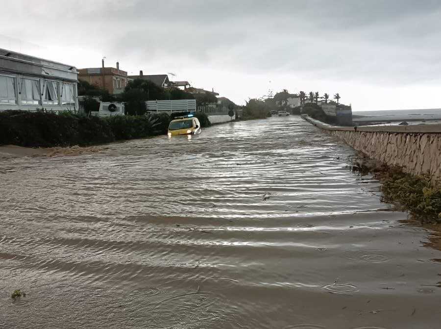 maltempo civitavecchia