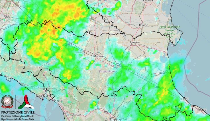 maltempo emilia romagna oggi