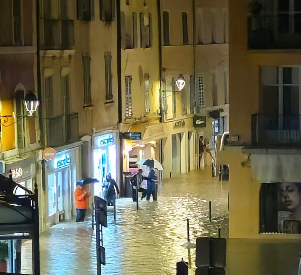 maltempo saint tropez francia