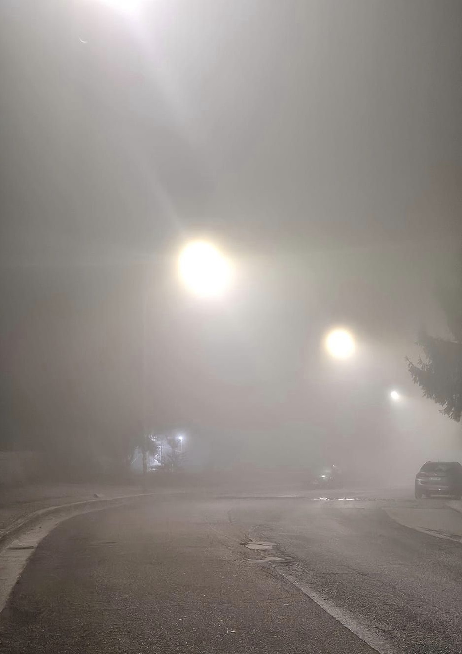 nebbia Cassino