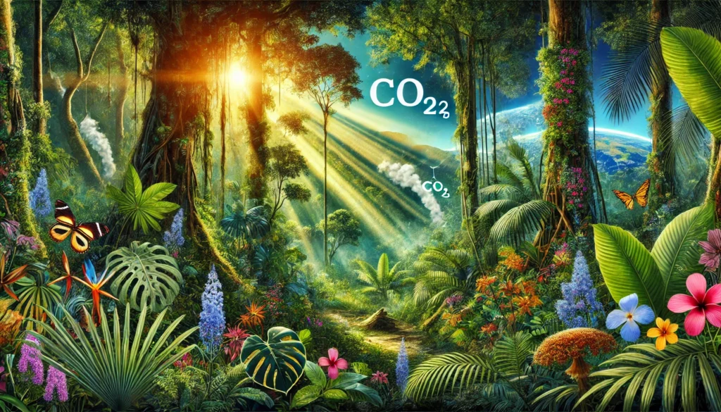 piante co2