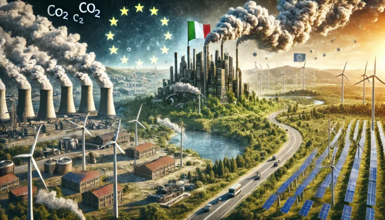 riduzione co2 Italia